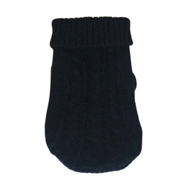 Warm Woolly Sweater for Small & Medium Pets