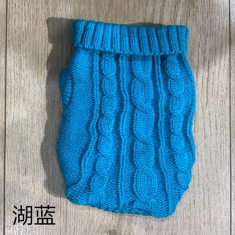 Warm Woolly Sweater for Small & Medium Pets