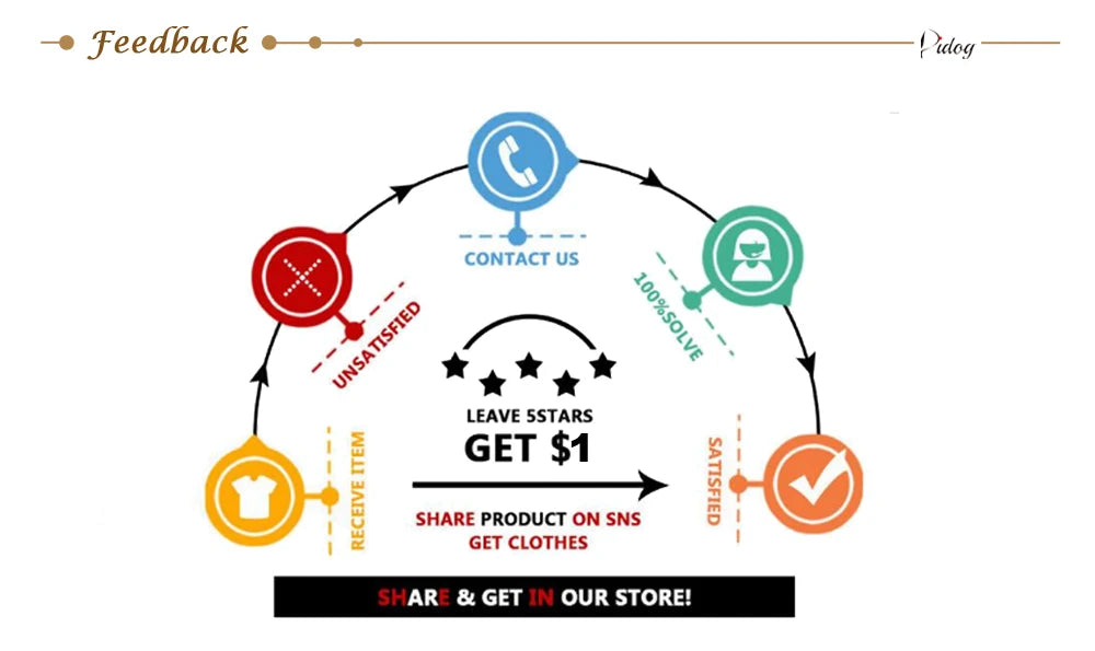 Padded Winter Dog & Cat Coat for Small Breeds