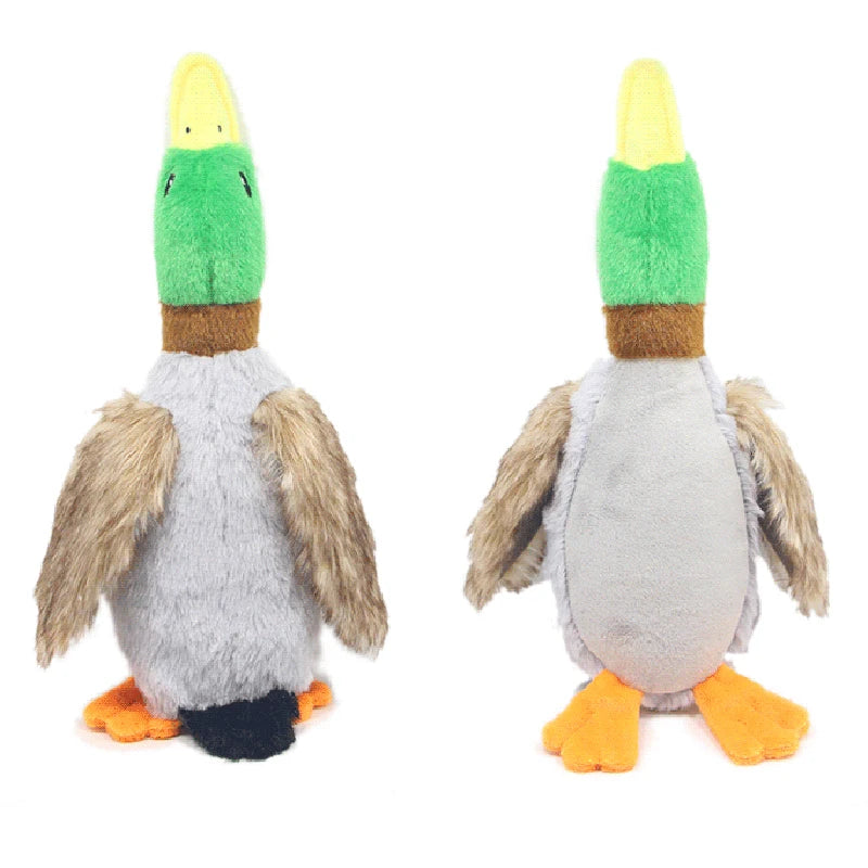 Plush Duck Squeaky Toy for Dogs