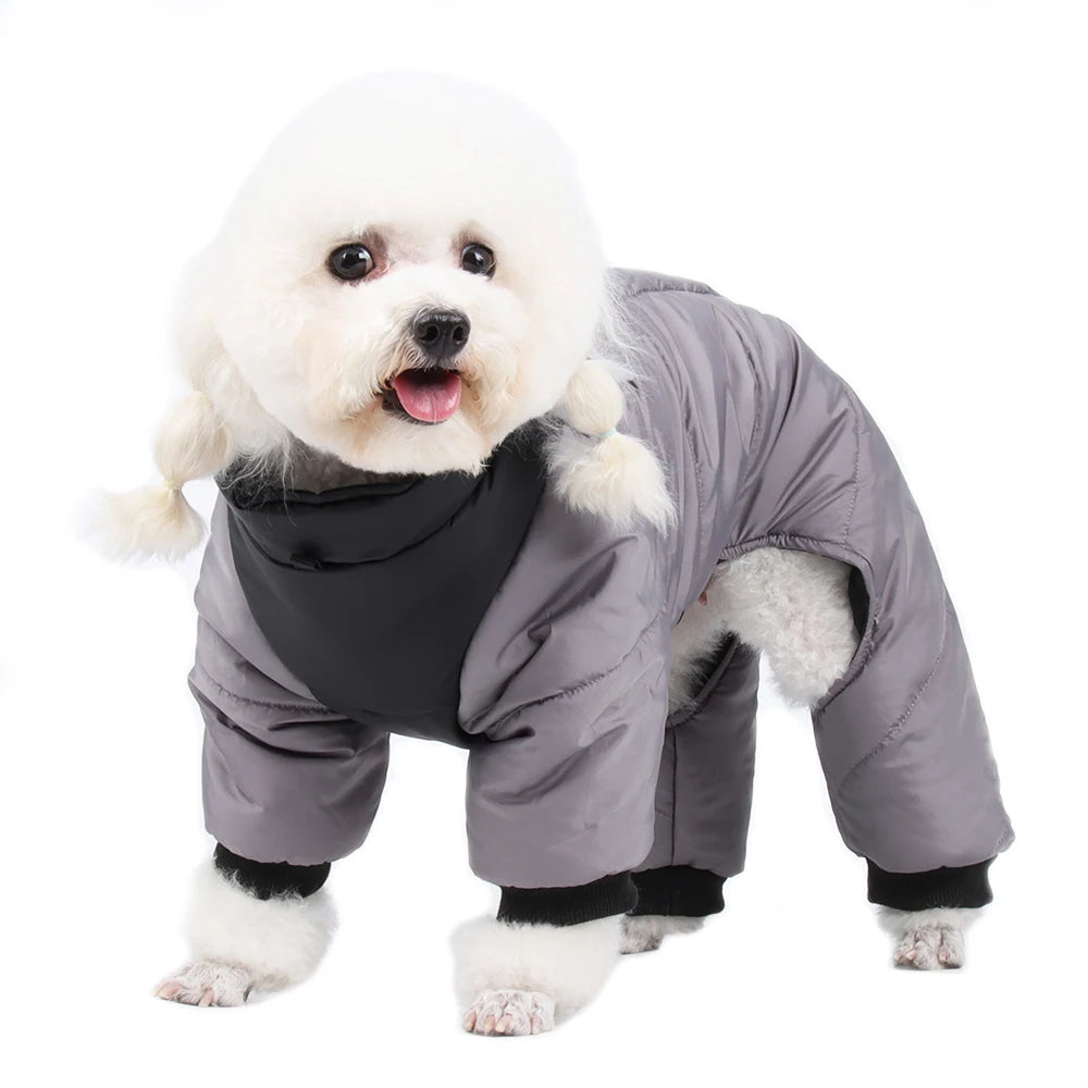 Waterproof Thicken Winter Dog Jacket for Small Dogs