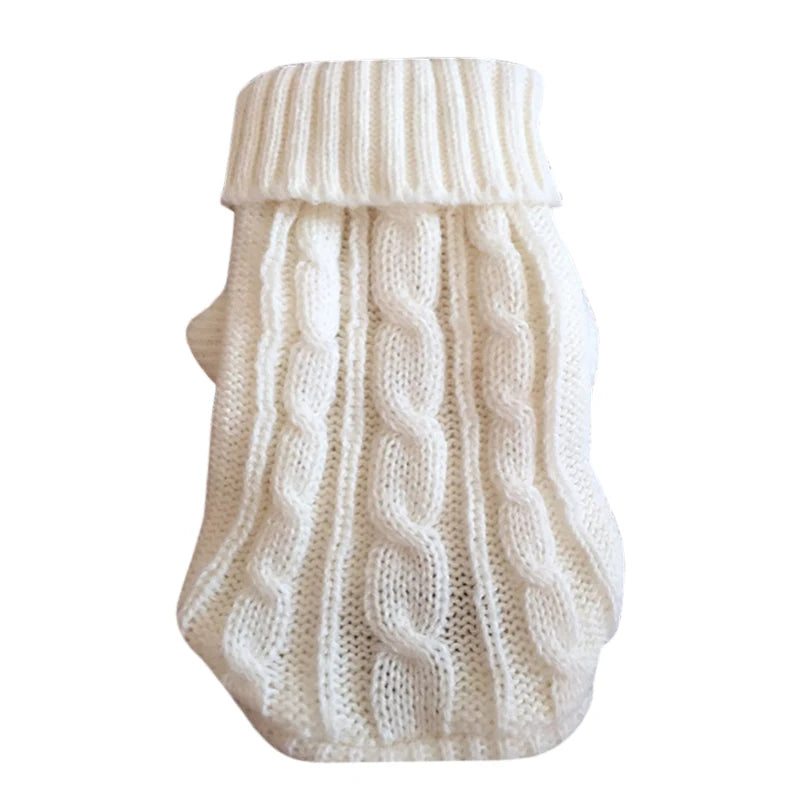 Warm Woolly Sweater for Small & Medium Pets