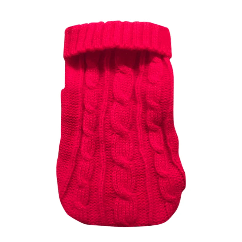 Warm Woolly Sweater for Small & Medium Pets