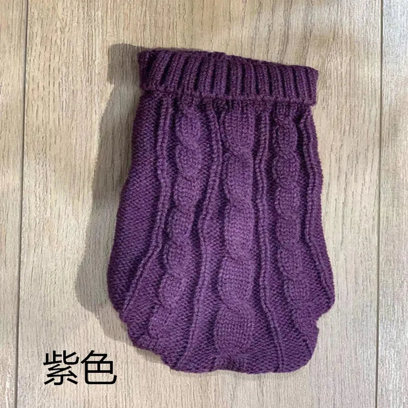 Warm Woolly Sweater for Small & Medium Pets