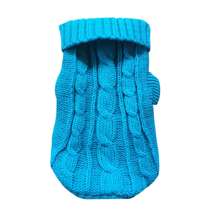 Warm Woolly Sweater for Small & Medium Pets