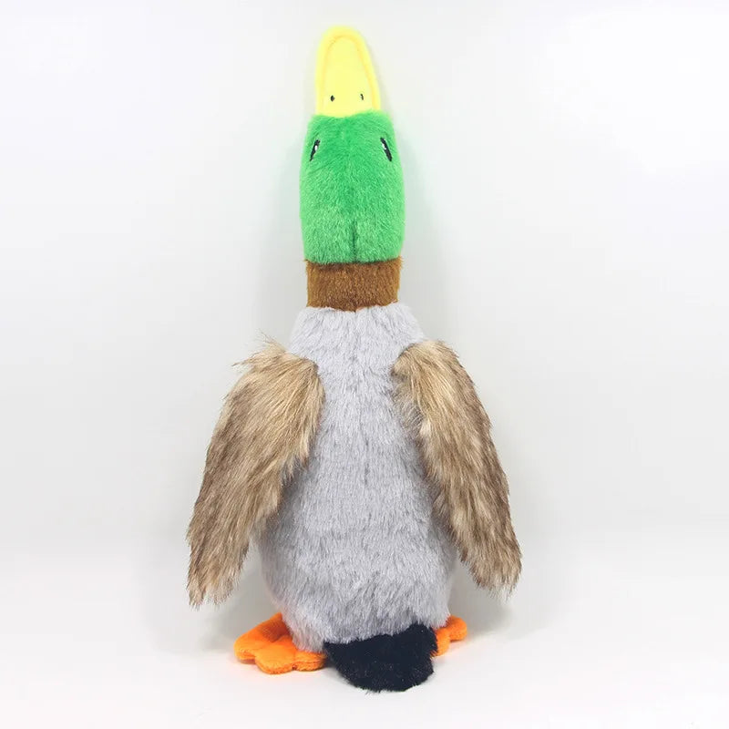 Plush Duck Squeaky Toy for Dogs