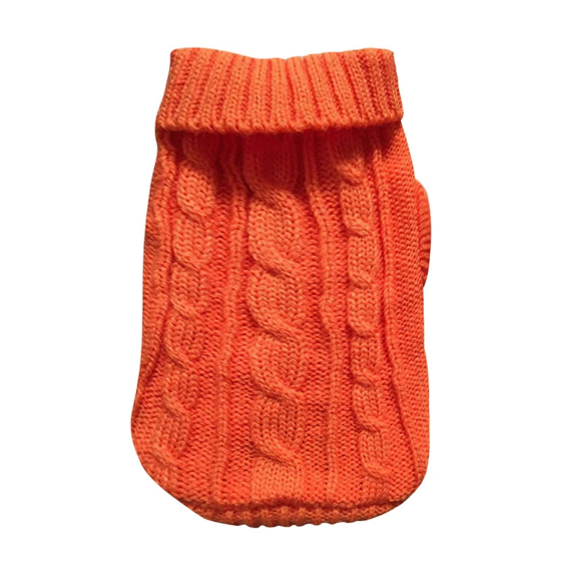 Warm Woolly Sweater for Small & Medium Pets