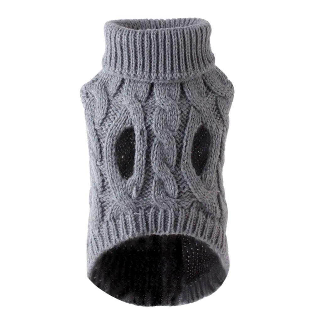 Knitted Winter Sweater for Small Dogs & Pets