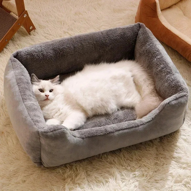 Soft Pet Bed & Cushion for Cats and Dogs
