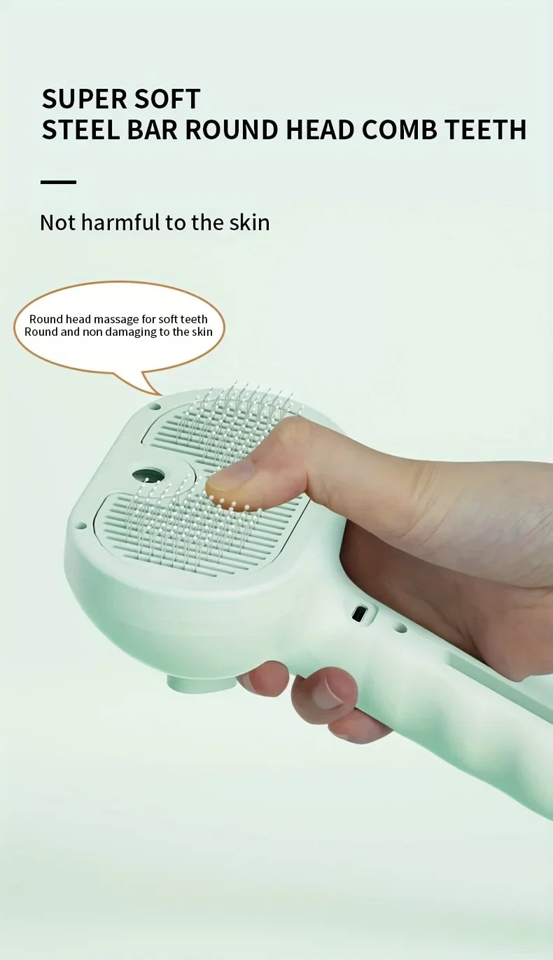 Electric Pet Hair Straightener & Massage Comb