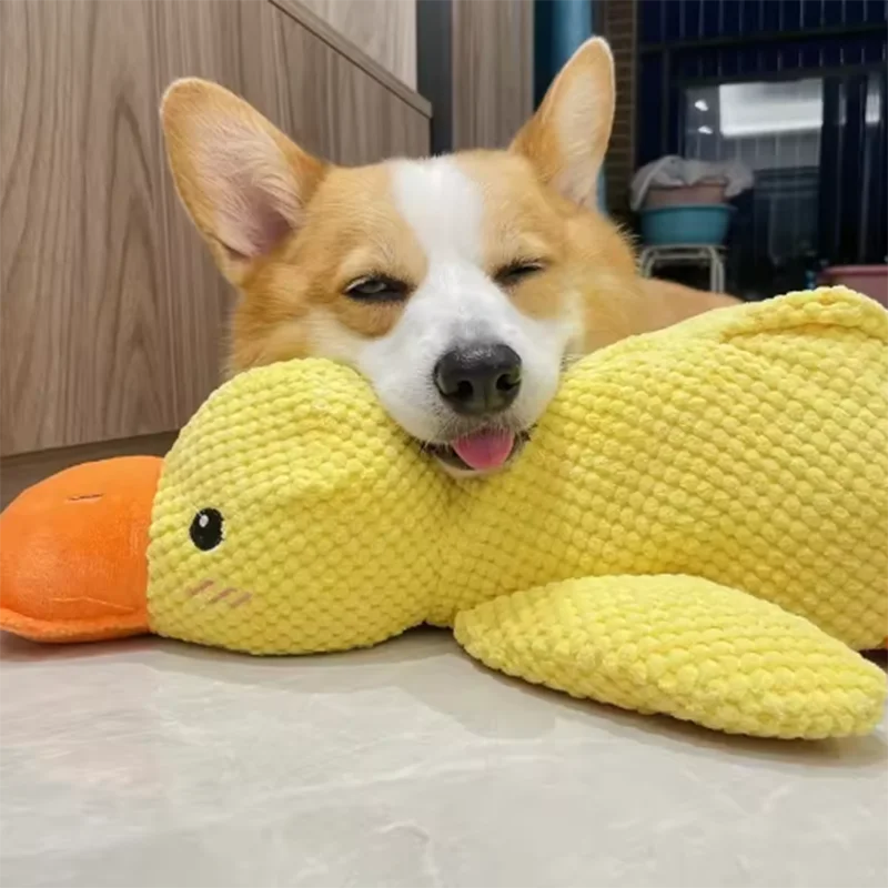 Stomping Duck Plush Toy for Dogs
