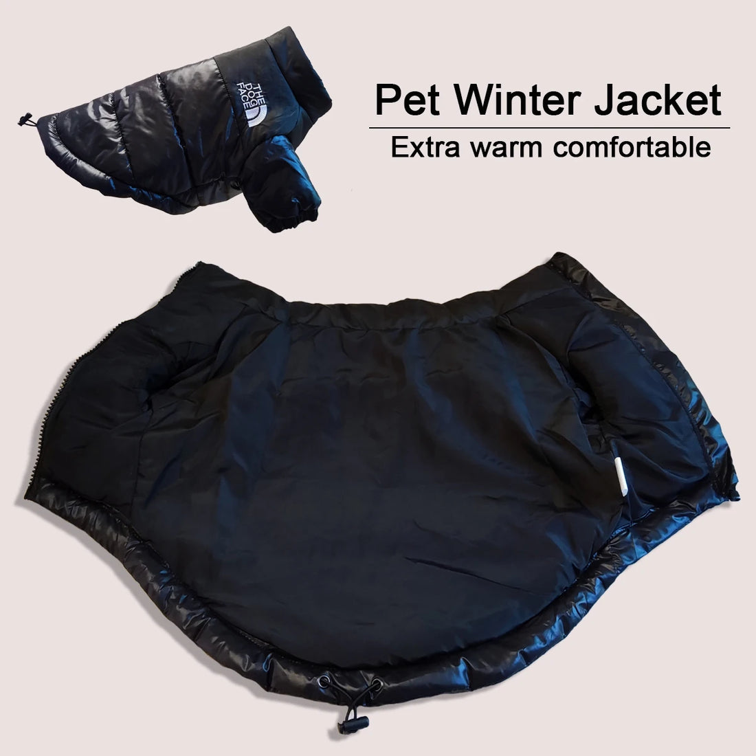 Winter Warm Dog Jacket for Small & Medium Breeds