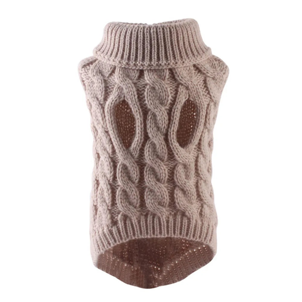 Knitted Winter Sweater for Small Dogs & Pets