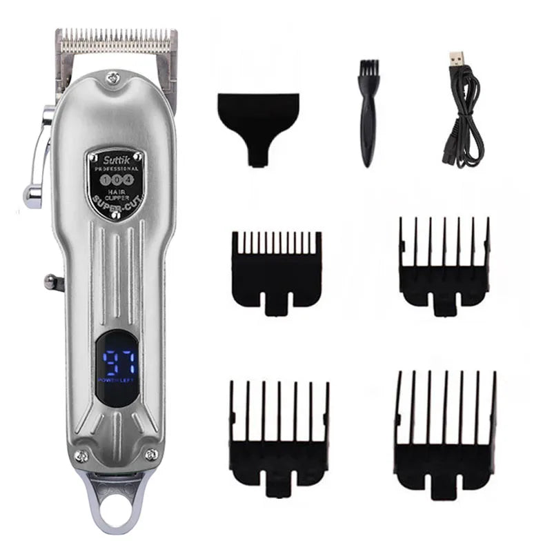 Professional All-Metal Rechargeable Pet Hair Clipper