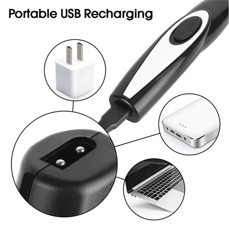 Rechargeable Electric Pet Hair Clipper Grooming Kit