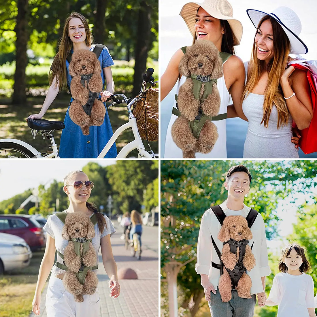 Breathable Pet Carrier Backpack for Dogs & Cats