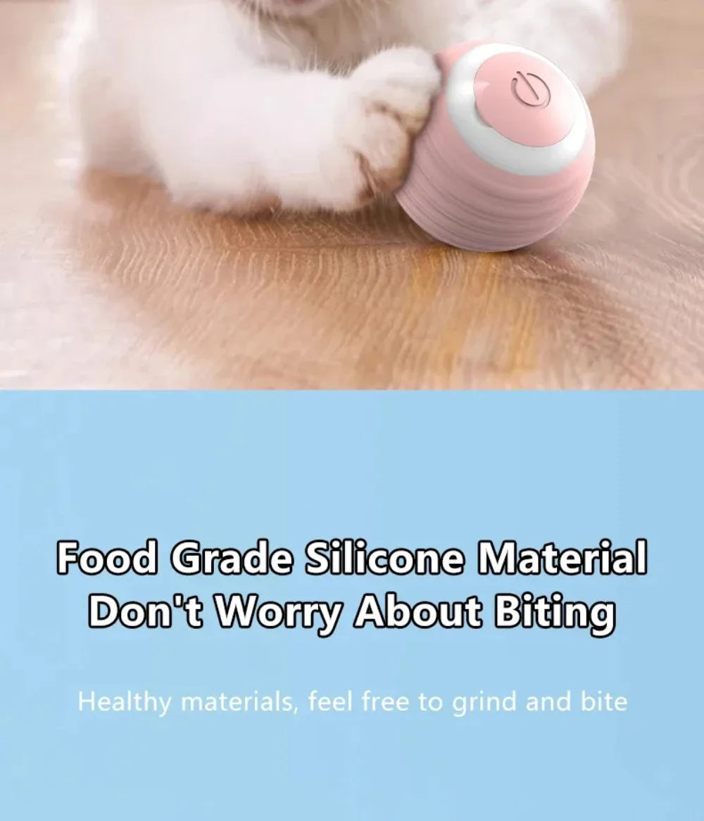 Smart Automatic Rolling Ball Cat Toy