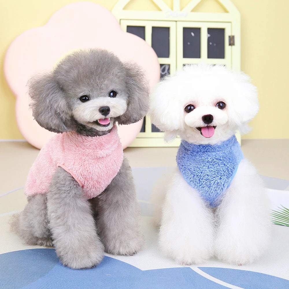 Coral Fleece Dog & Cat Sweater Vest