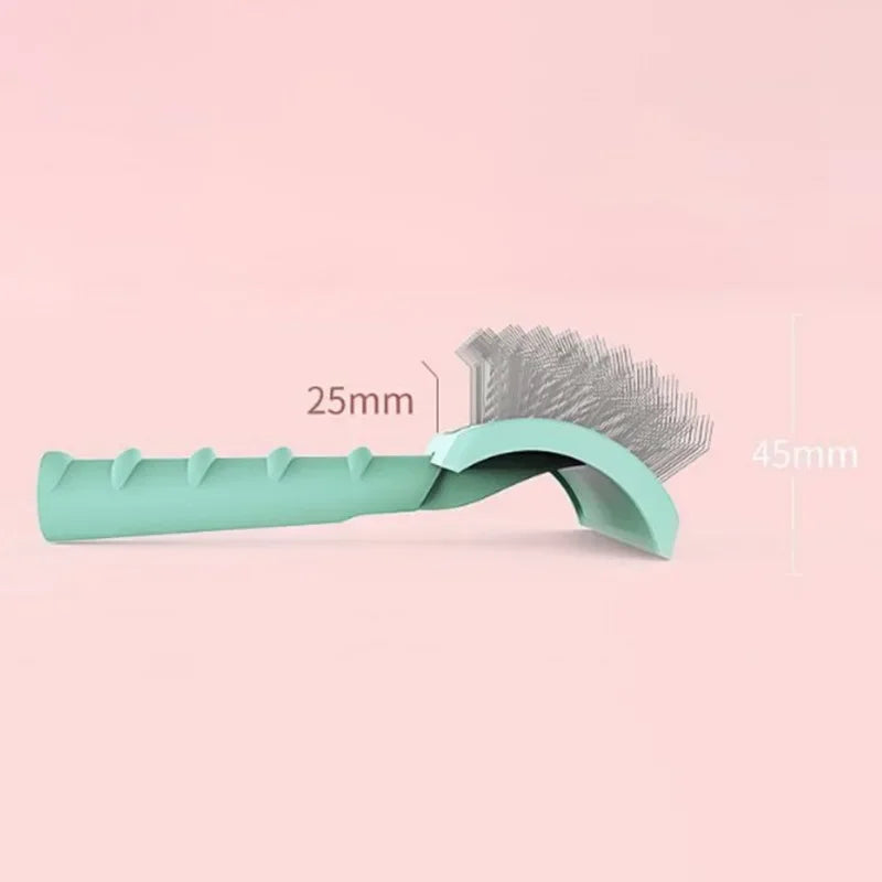 Dog Slicker Brush & Shedding Hair Removal Comb