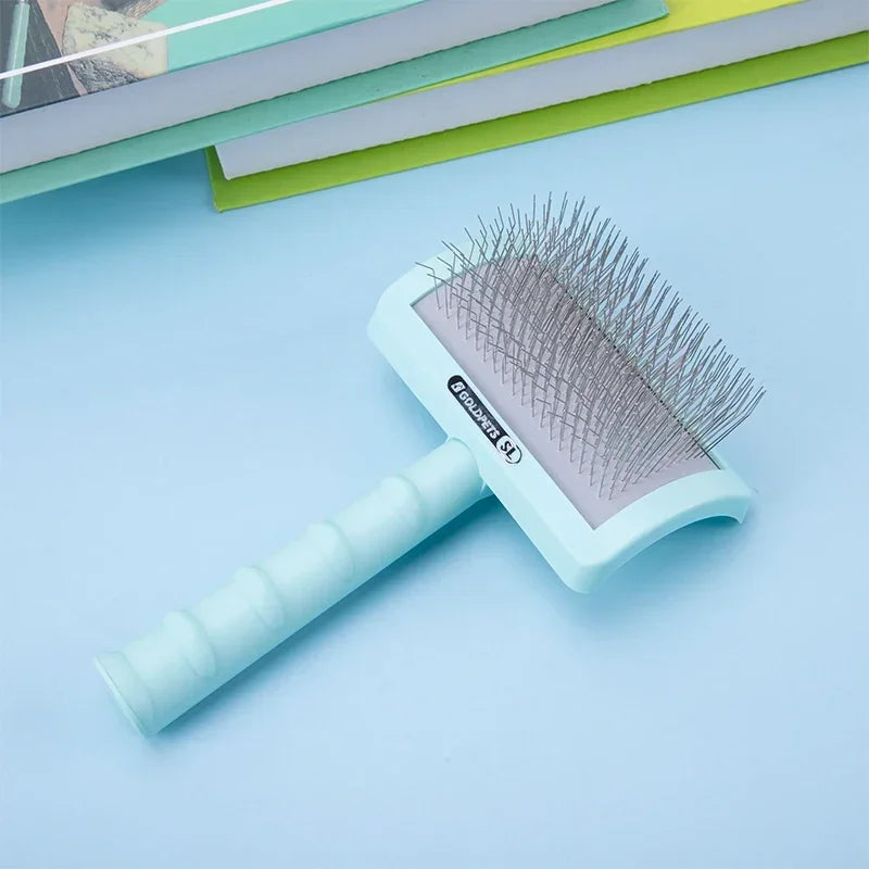 Dog Slicker Brush & Shedding Hair Removal Comb