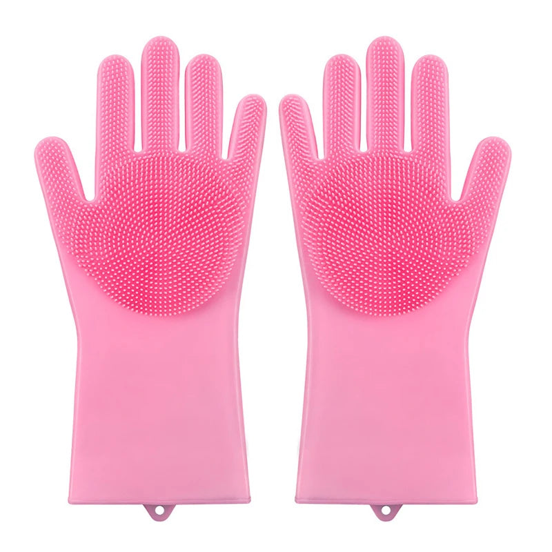 Silicone Pet Grooming & Bathing Gloves