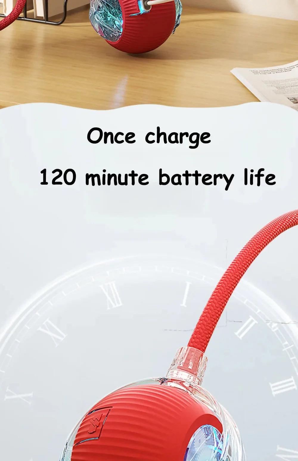 Automatic Smart Rolling Ball Cat Toy