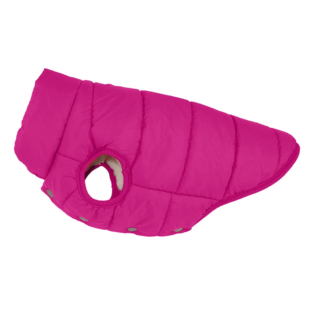 Fleece-Lined Winter Dog Jacket for Small Breeds