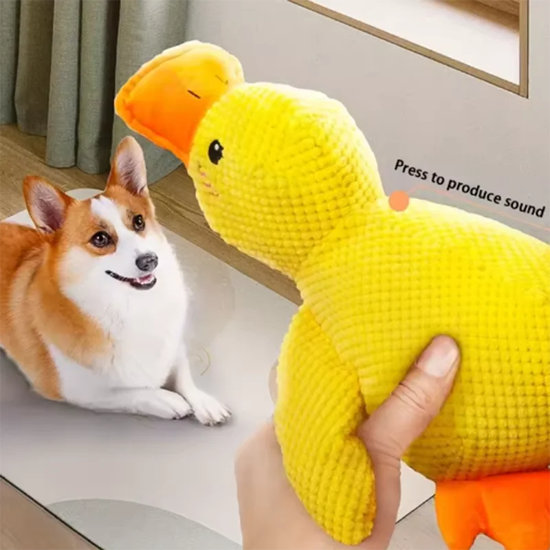 Stomping Duck Plush Toy for Dogs