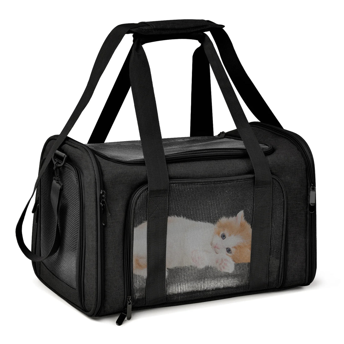 Soft-Sided Pet Carrier Backpack for Dogs & Cats