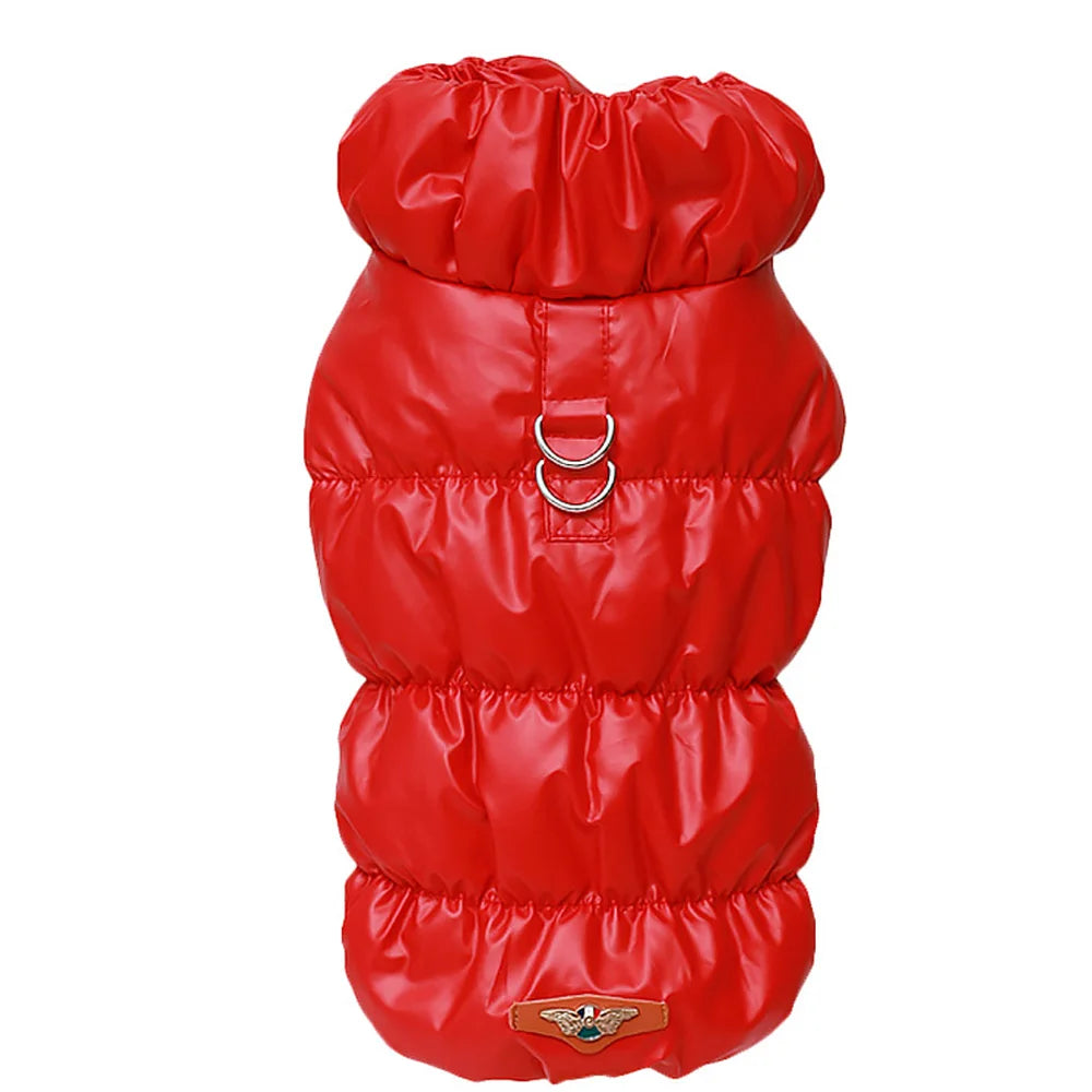 Padded Winter Dog & Cat Coat for Small Breeds