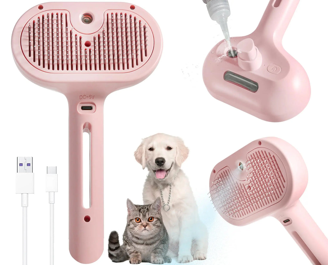 Electric Pet Hair Straightener & Massage Comb