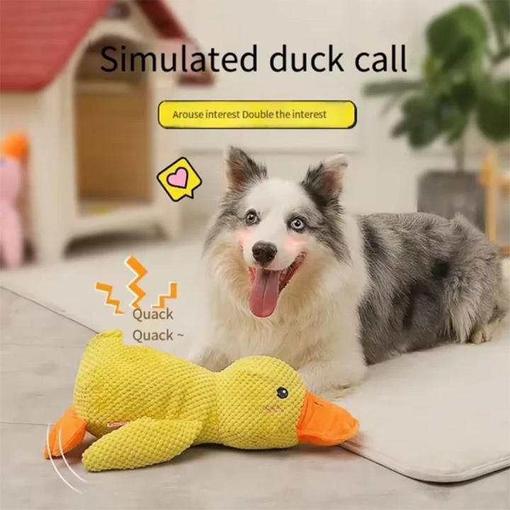 Stomping Duck Plush Toy for Dogs