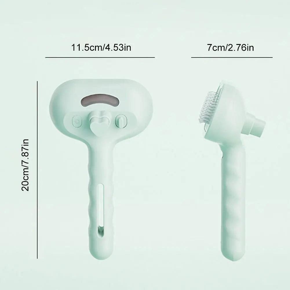 3-in-1 Cat Steam Brush & Pet Hair Remover Comb