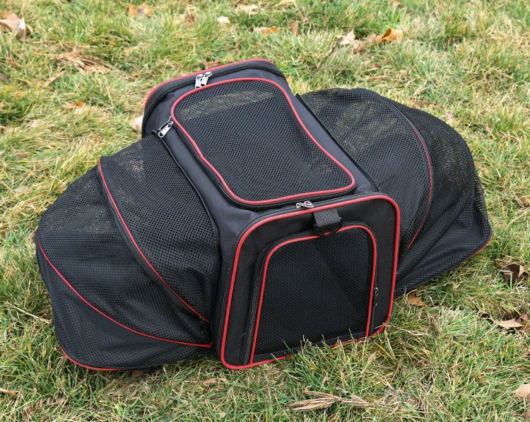 Foldable Small Pet Carrier Bag with Mesh