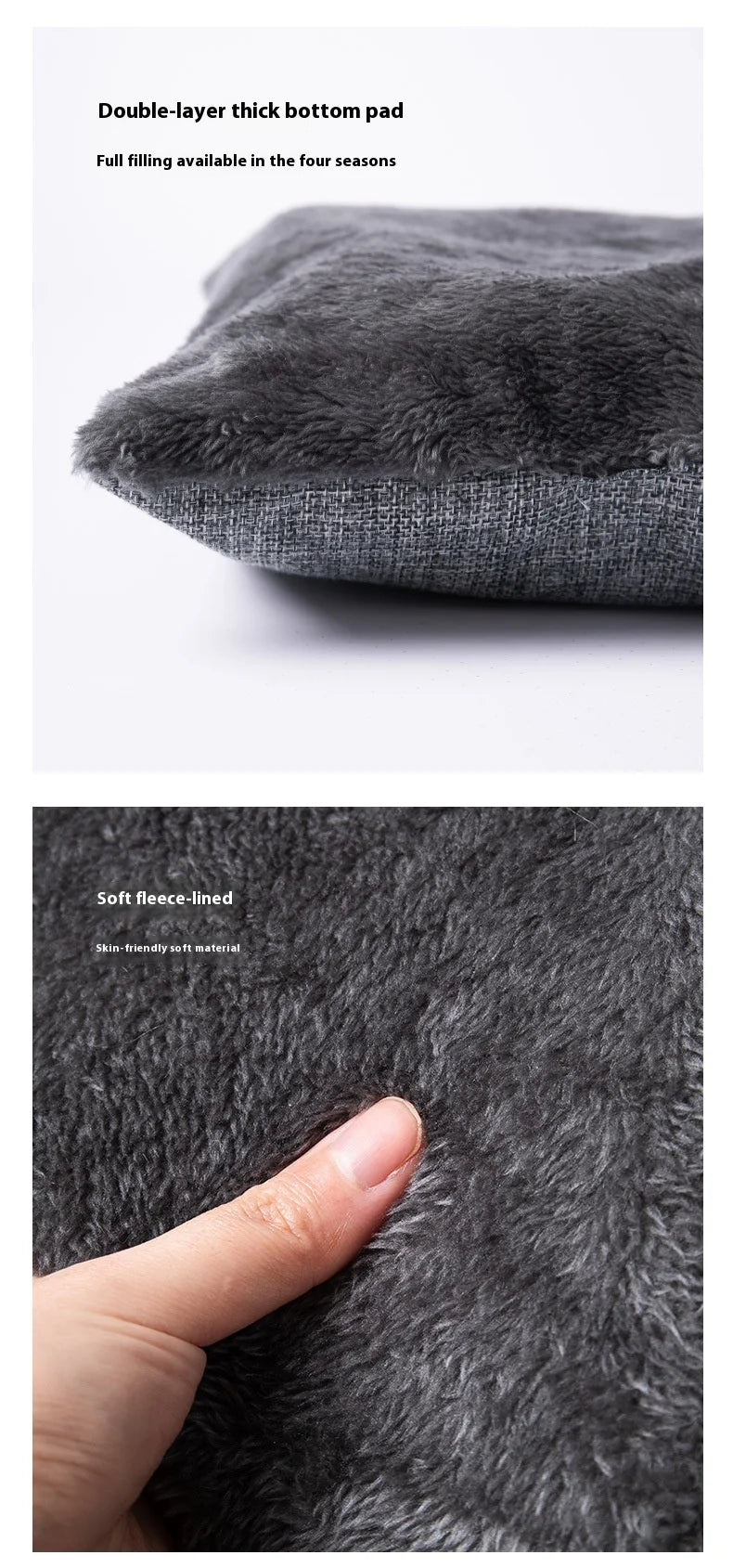 Triangle Closed Cat House Bed