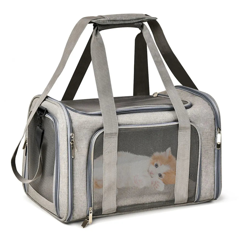Soft-Sided Pet Carrier Backpack for Dogs & Cats
