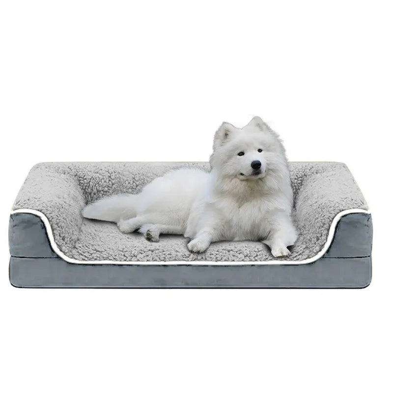 Fluffy Pet Bed & Blanket for Cats and Dogs