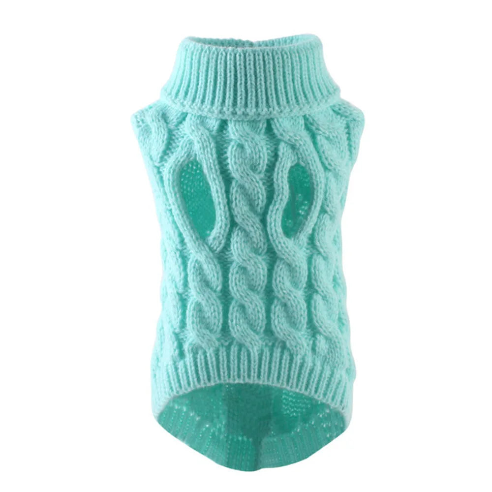 Knitted Winter Sweater for Small Dogs & Pets