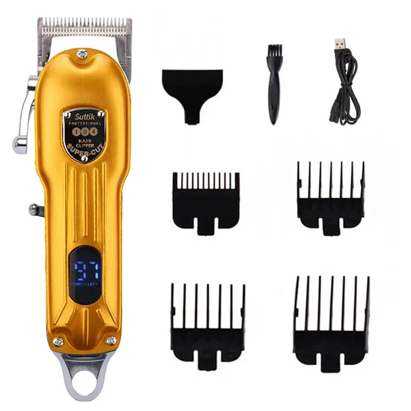 Professional All-Metal Rechargeable Pet Hair Clipper