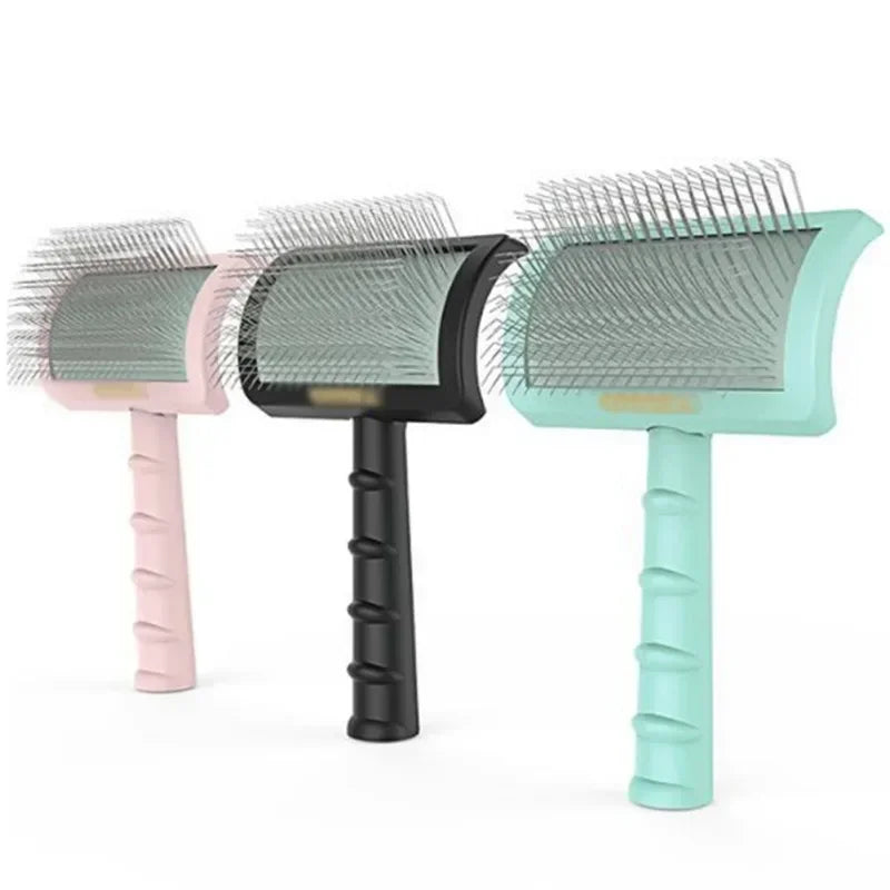 Dog Slicker Brush & Shedding Hair Removal Comb