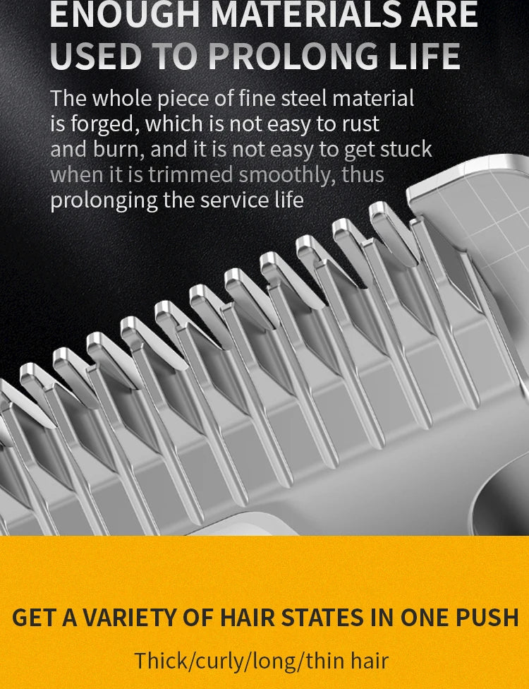 Professional All-Metal Rechargeable Pet Hair Clipper