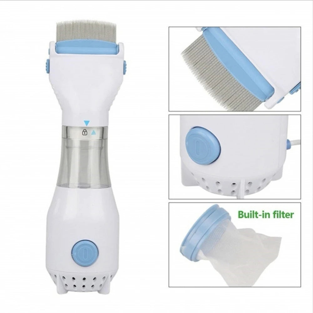 Electric Anti-Lice & Flea Removal Pet Comb