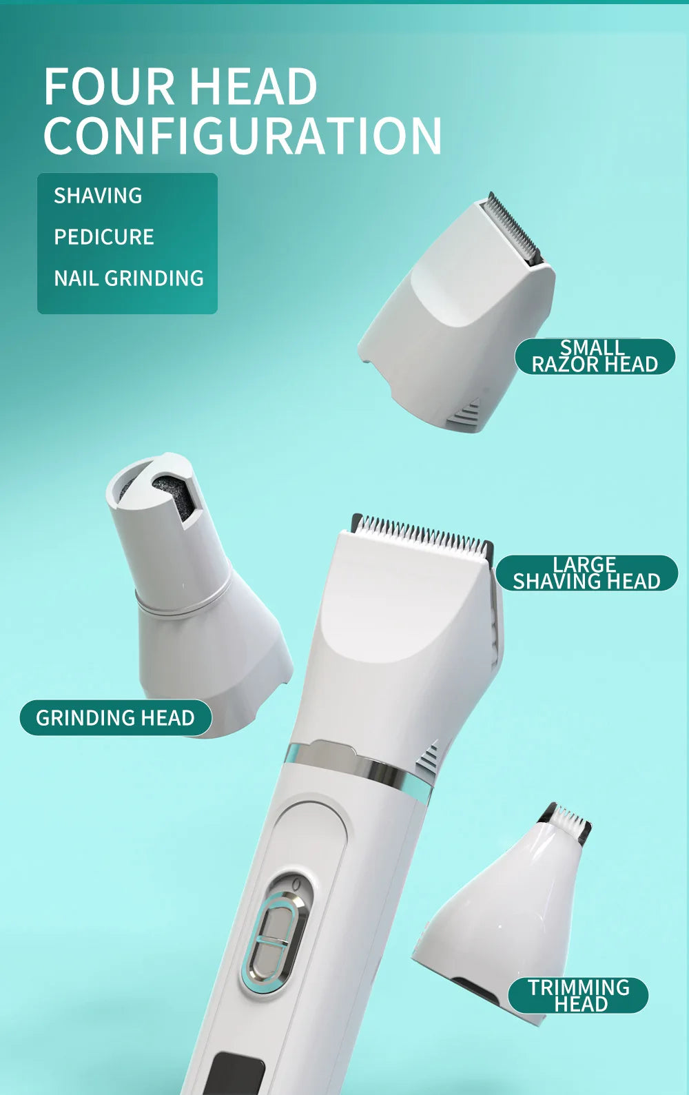 USB Rechargeable Professional Pet Hair Clipper