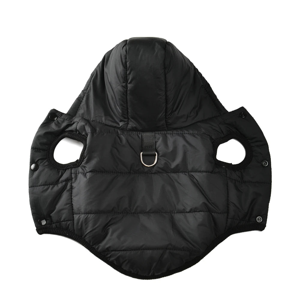 Fleece Dog Coat Hoodie for Small & Medium Dogs