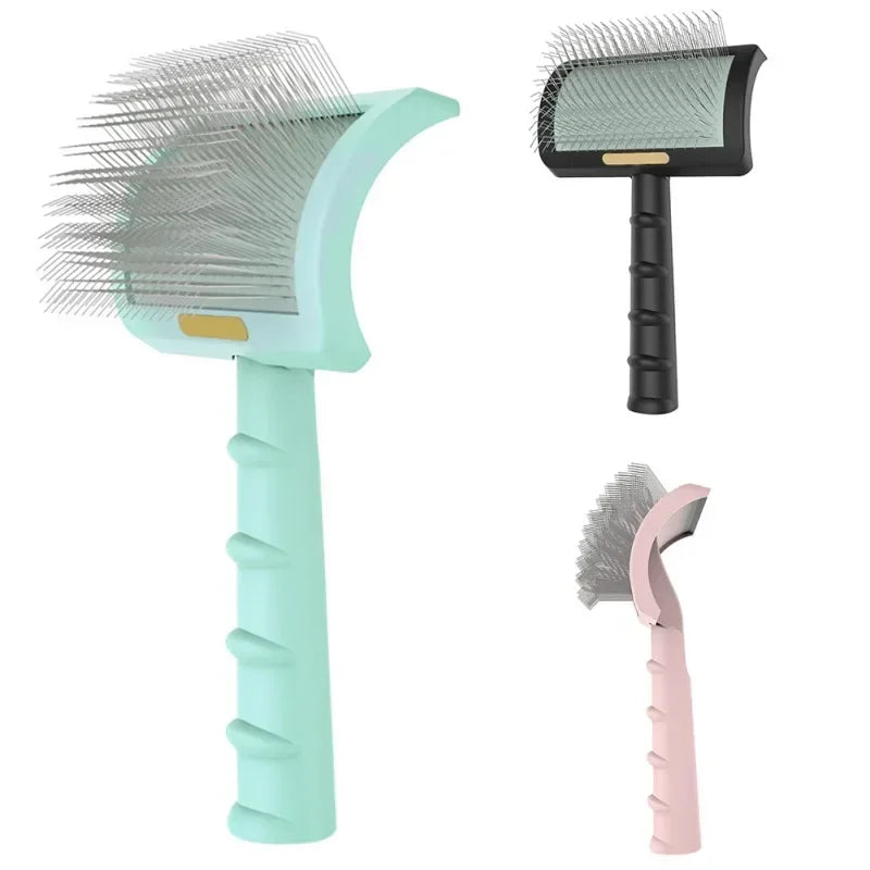 Dog Slicker Brush & Shedding Hair Removal Comb