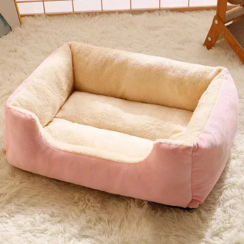 Soft Pet Bed & Cushion for Cats and Dogs