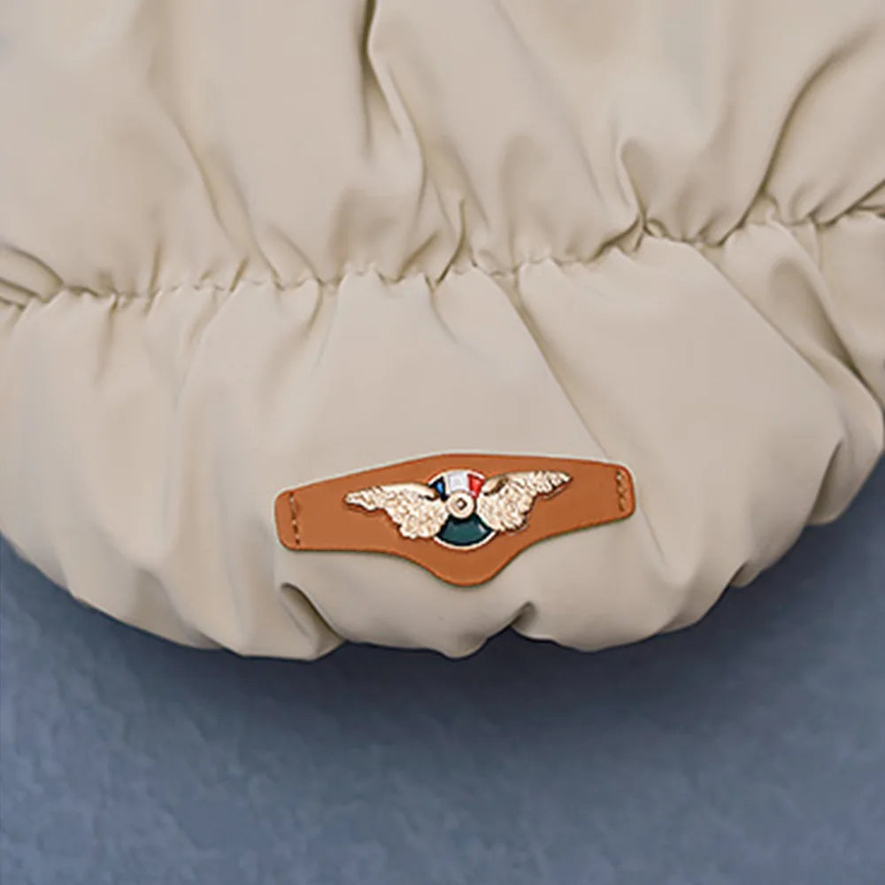 Padded Winter Dog & Cat Coat for Small Breeds