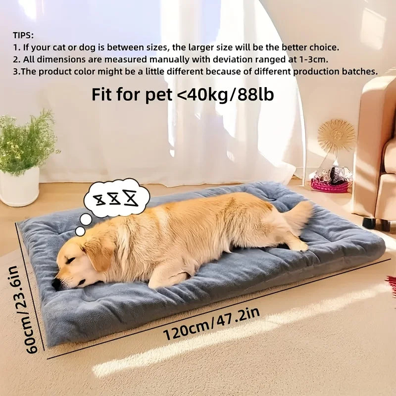 Extra Large Plush Dog Bed Sofa Mat