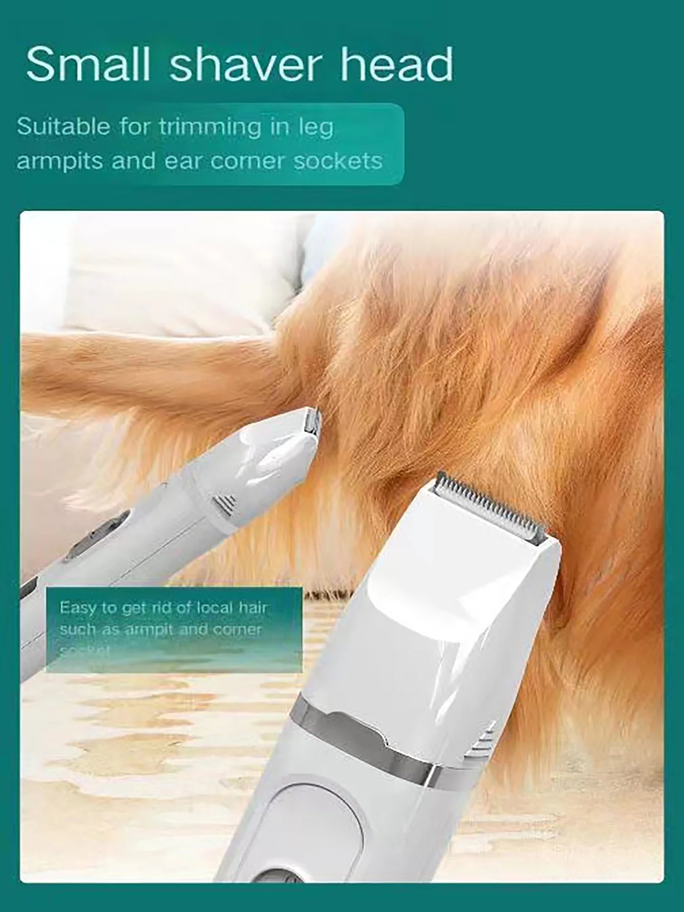 USB Rechargeable Professional Pet Hair Clipper
