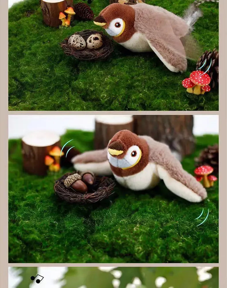 Catnip Electric Interactive Bird Toy for Cats